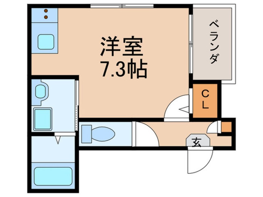 間取図 仮)サンメイプル庄内