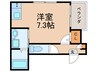 仮)サンメイプル庄内 1Rの間取り