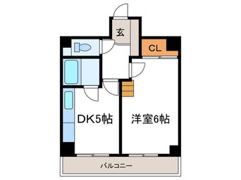 間取図 コスモライフ千里