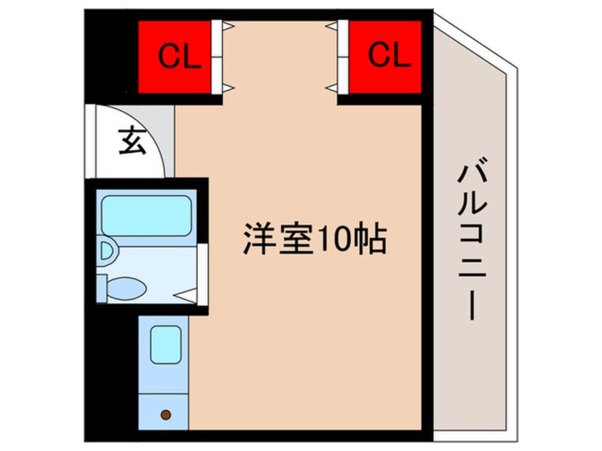 間取図 パークサイド船場