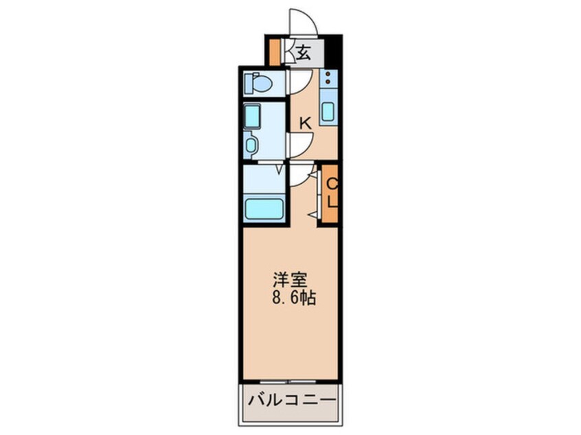 間取図 スプランディッドⅠ