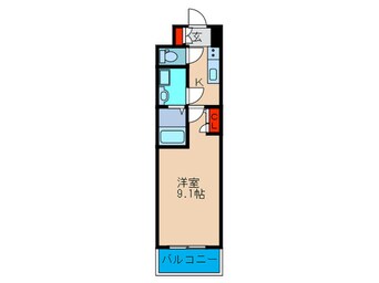 間取図 スプランディッドⅠ