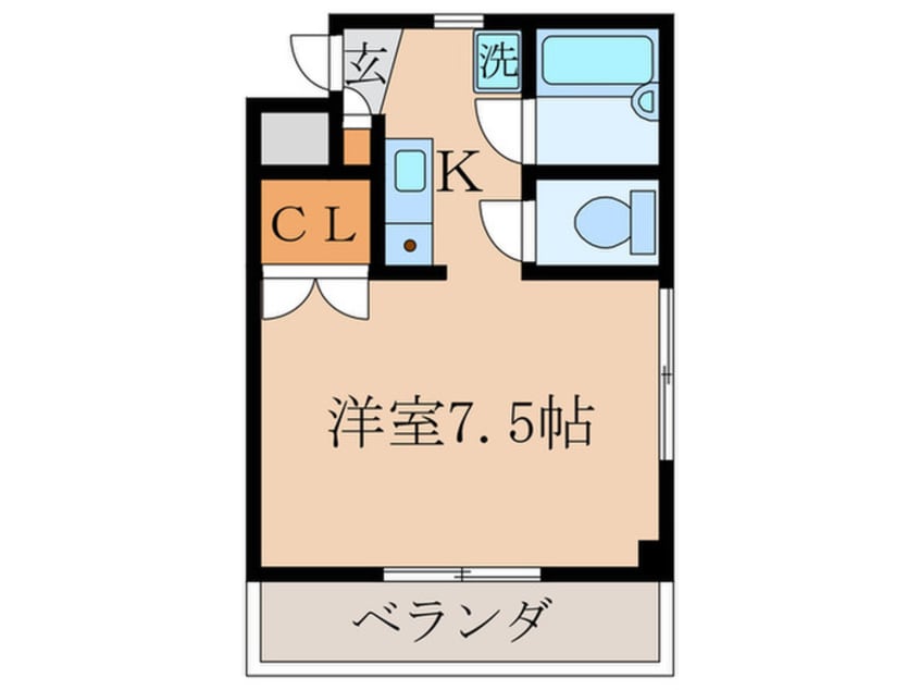 間取図 エルデ観月橋