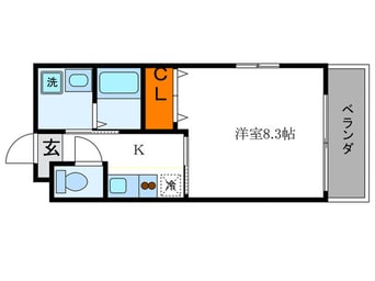 間取図 エクセレント出町柳