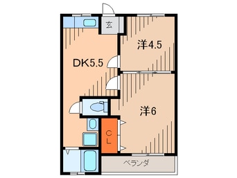 間取図 ロイヤルパ－ク仁川