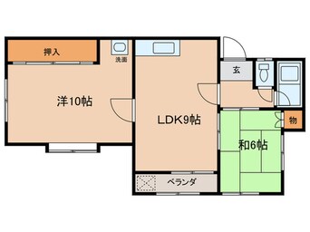 間取図 ハイツ千代ヶ丘
