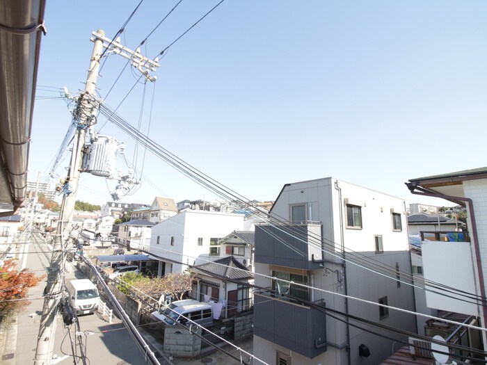 室内からの展望 ハイツ千代ヶ丘