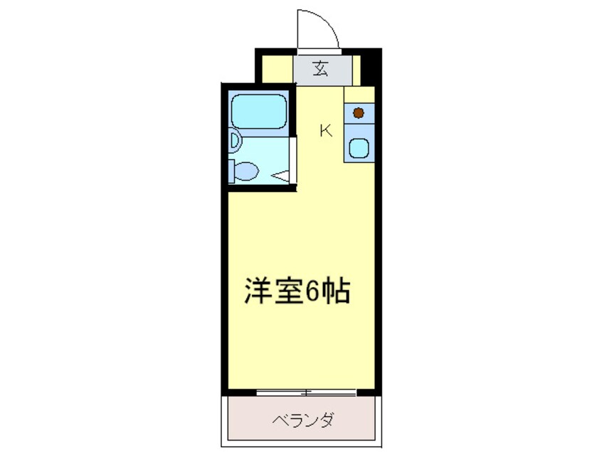 間取図 土塔クリスタルマンション