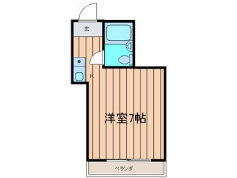 間取図 リバープラザ駒川