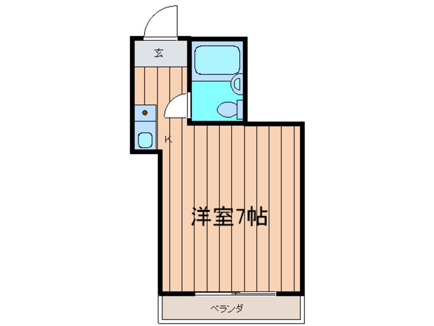 間取図 リバープラザ駒川