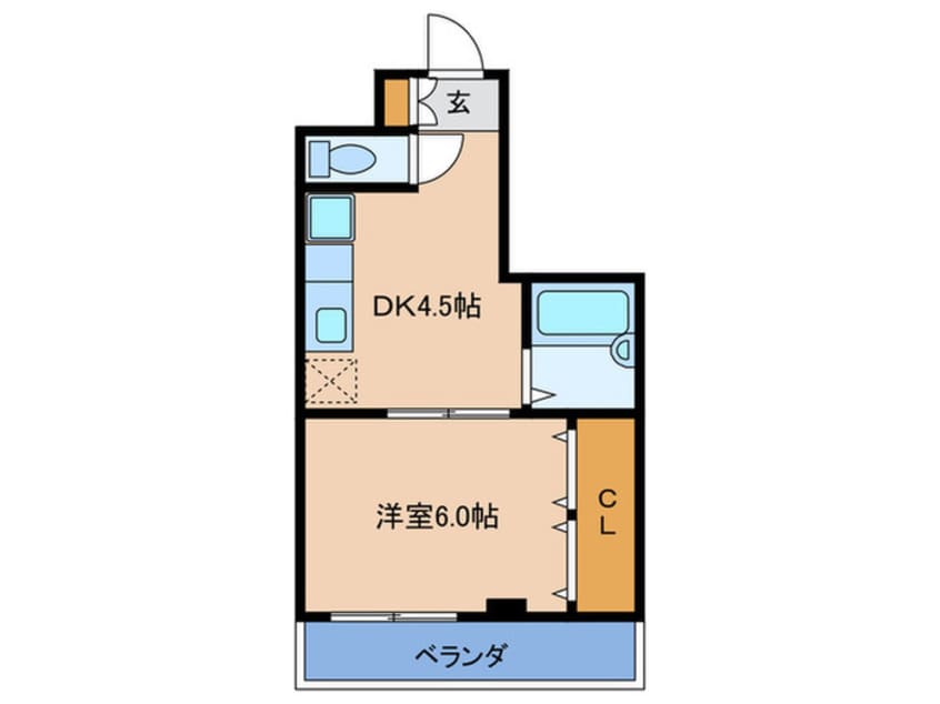 間取図 マ・メゾンＹＳ桜ノ宮