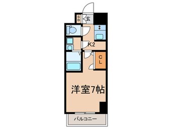 間取図 ﾜｰﾙﾄﾞｱｲ神戸ﾊｰﾊﾞｰﾗﾝﾄﾞⅡ