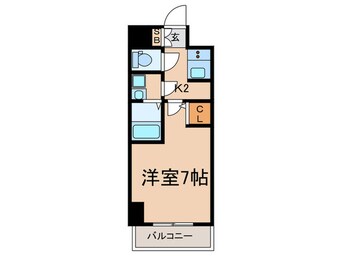 間取図 ﾜｰﾙﾄﾞｱｲ神戸ﾊｰﾊﾞｰﾗﾝﾄﾞⅡ