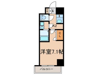 間取図 ﾜｰﾙﾄﾞｱｲ神戸ﾊｰﾊﾞｰﾗﾝﾄﾞⅡ