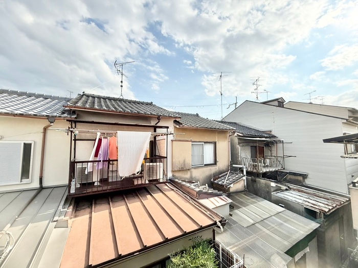 室内からの展望 小倉町南浦貸家