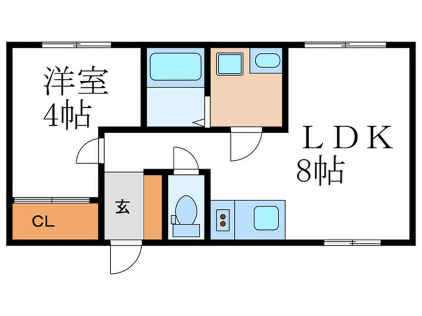 間取図 弐番館