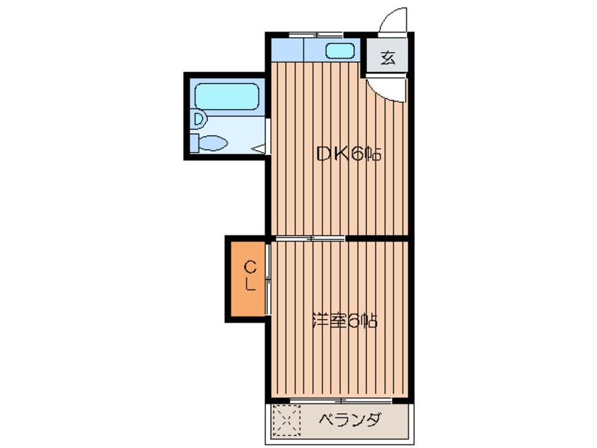間取図 第２ﾒｿﾞﾝ服部