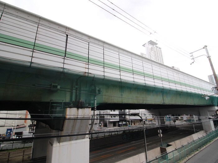 室内からの展望 レジディア西天満