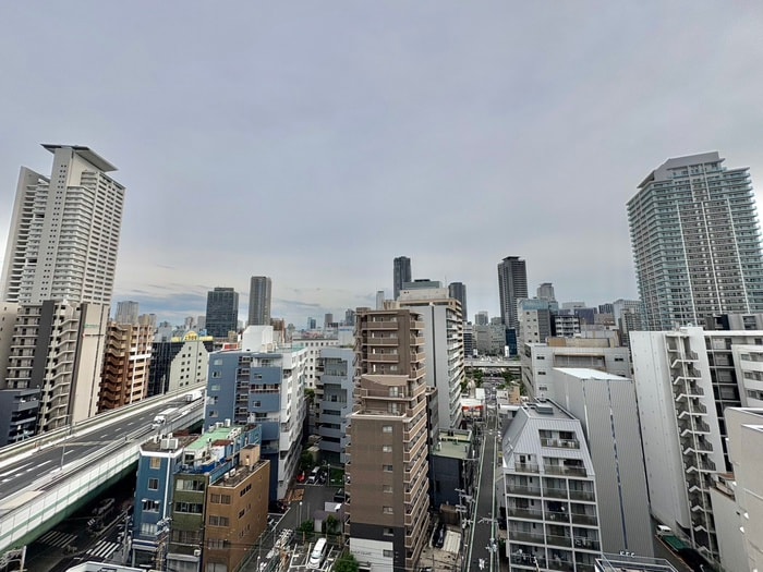 室内からの展望 レジディア西天満