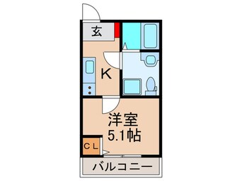 間取図 casa 御殿山