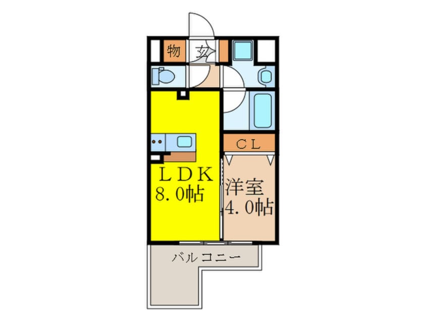 間取図 アーバネックス新大阪