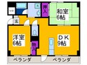 シェーヌパレの間取図