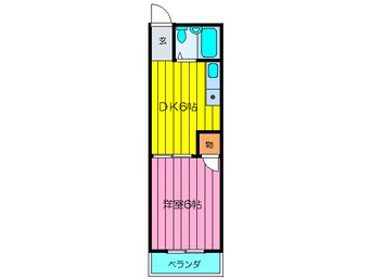 間取図 レーベンスフロー長池
