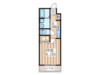 間取図 リアコート下新庄