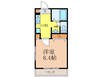 間取図 ﾄﾞﾐﾄﾘｵ仁王田