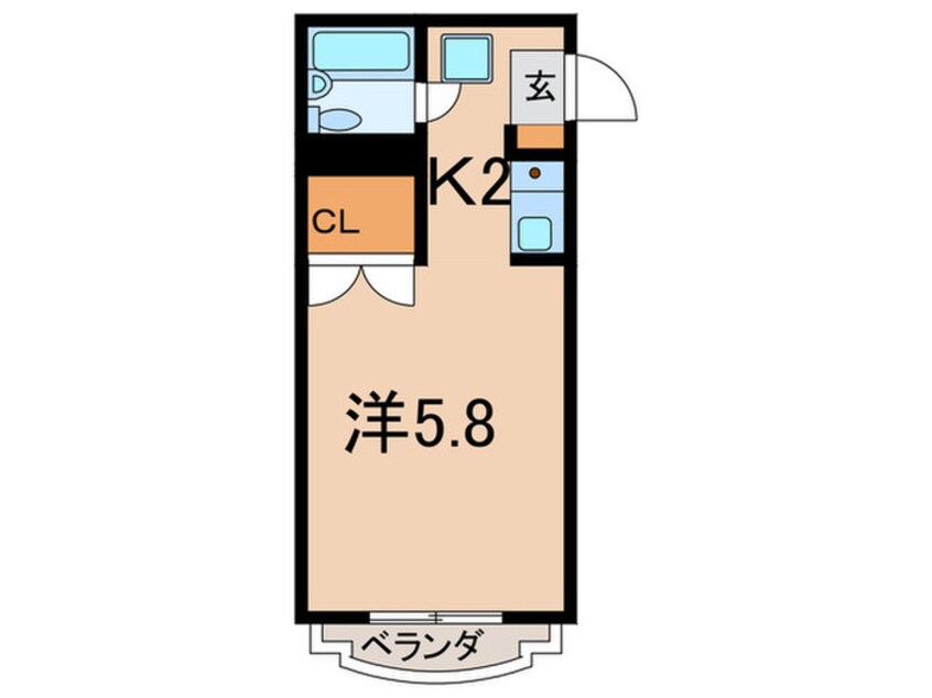 間取図 アメニティハイツ上ヶ原壱番館