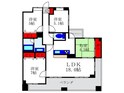 フュ－ジョンコ－ト豊中千里園の間取図