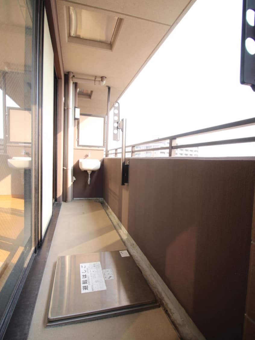 ベランダ・バルコニー フュ－ジョンコ－ト豊中千里園