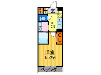 間取図 ＦＩＲＳＴ　ＣＯＵＲＴ五条新町