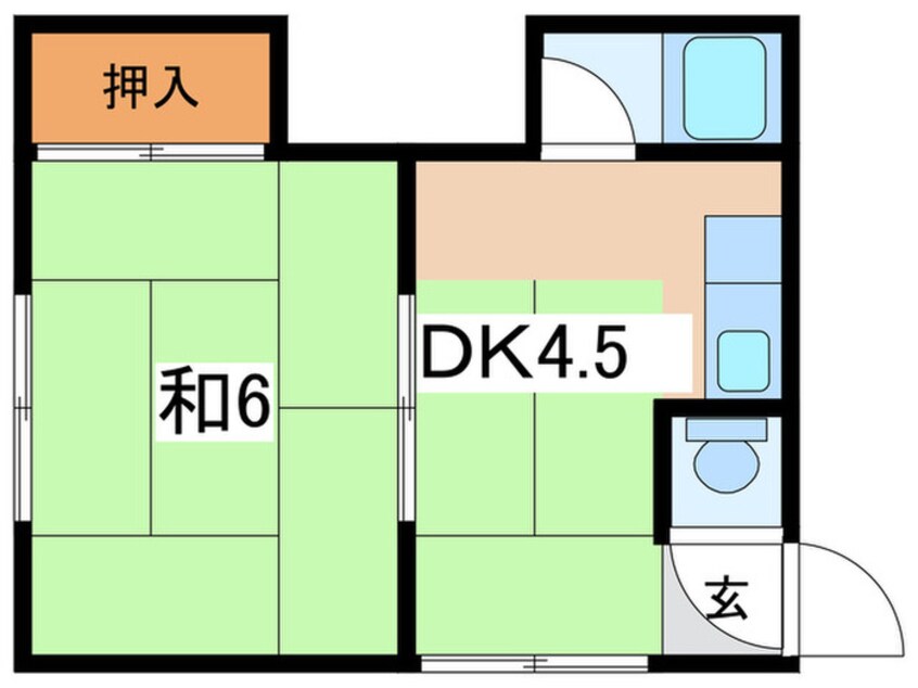 間取図 かつらマンション