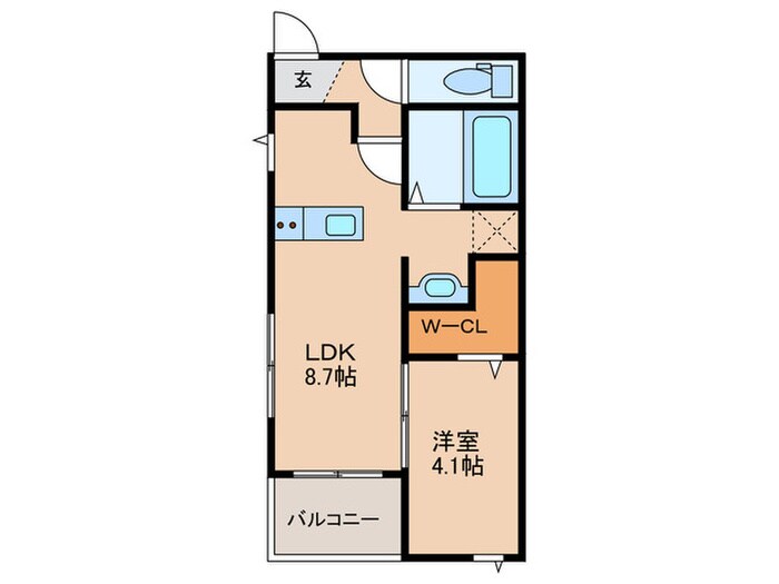 間取り図 ヴェルーラ福島