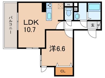 間取図 Pista神戸板宿