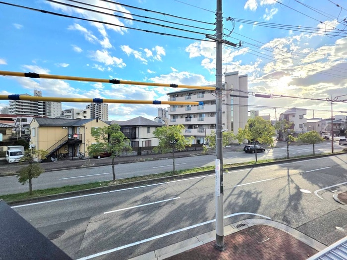 室内からの展望 Pista神戸板宿