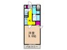Grandir服部 1Kの間取り