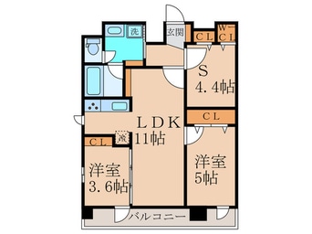 間取図 仮)東大阪市長瀬町新築