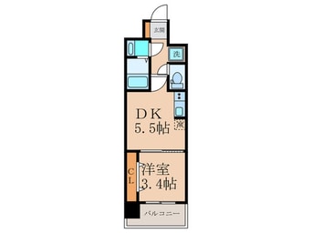 間取図 仮)東大阪市長瀬町新築