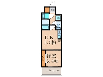 間取図 仮)東大阪市長瀬町新築