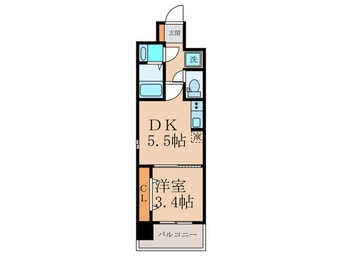 間取図 仮)東大阪市長瀬町新築