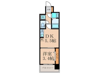 間取図 仮)東大阪市長瀬町新築
