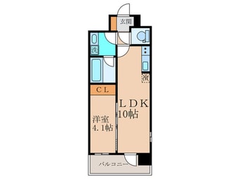 間取図 仮)東大阪市長瀬町新築
