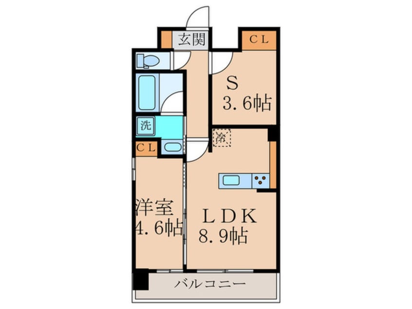 間取図 仮)東大阪市長瀬町新築
