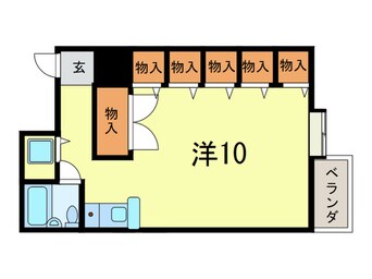 間取図 エルパセオ甲風園