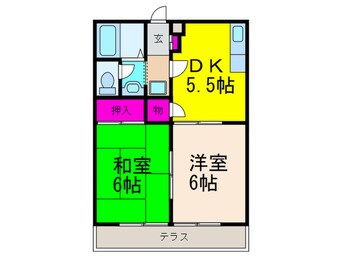 間取図 ウエストコート