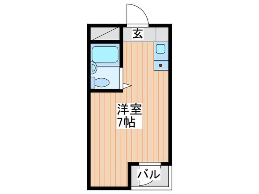 間取図 シティハイム上村