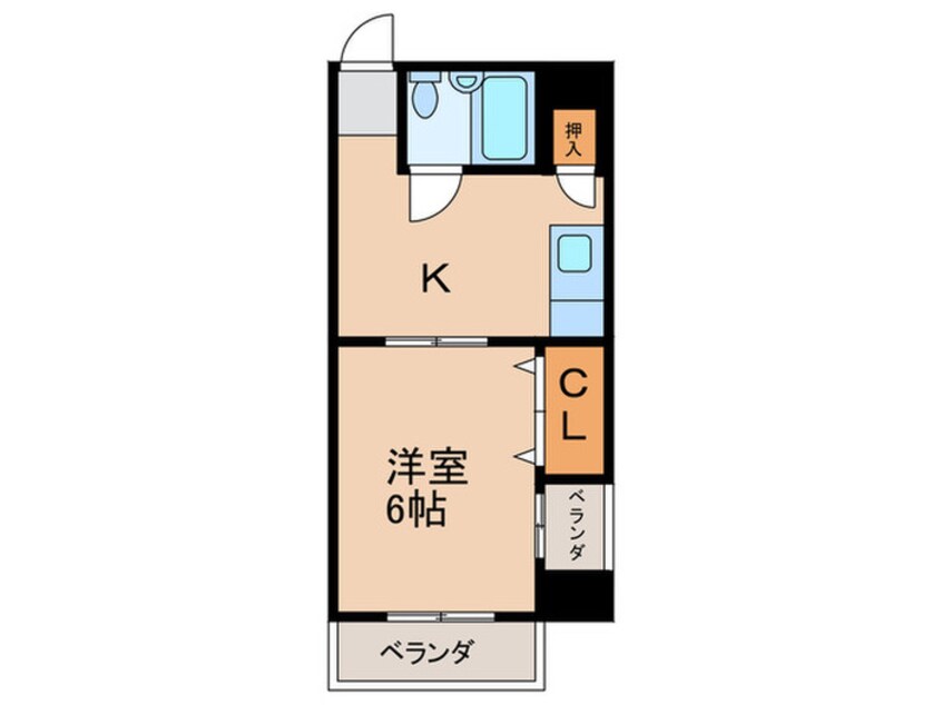 間取図 豊崎ﾚﾁﾞﾃﾞﾝｽ