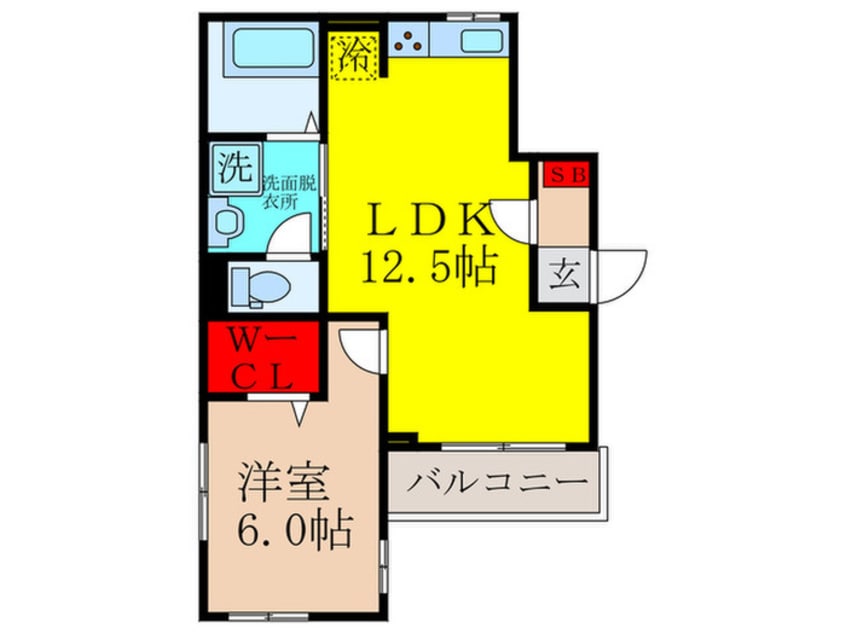 間取図 パーチェ　エテルノ　Ⅰ